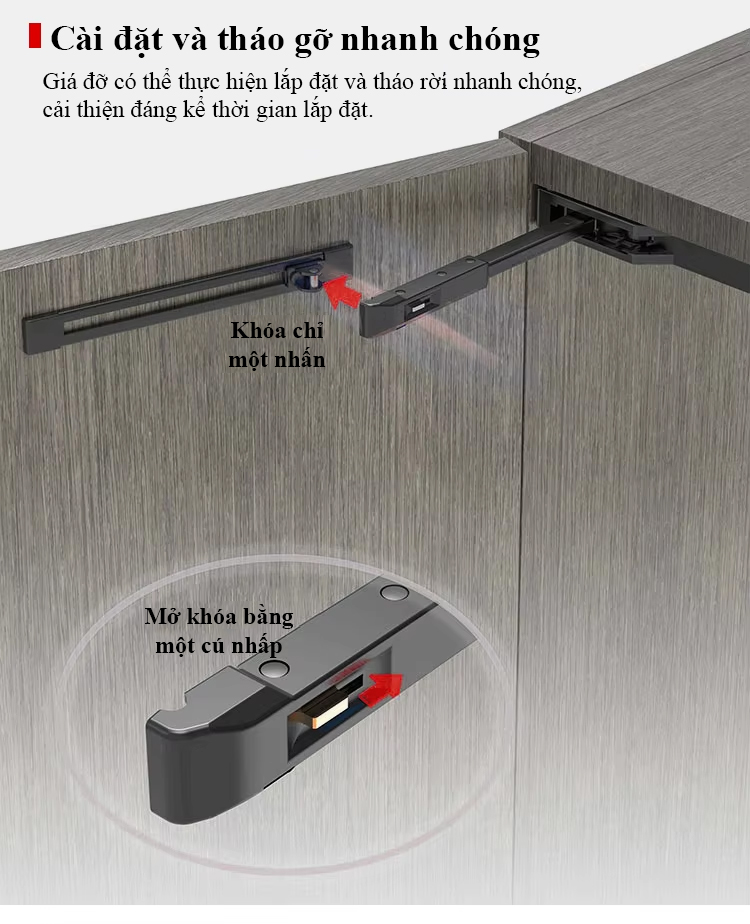 Lap dat de dang thiet bi cua day mo va dong nhe giam chan Meto TM102