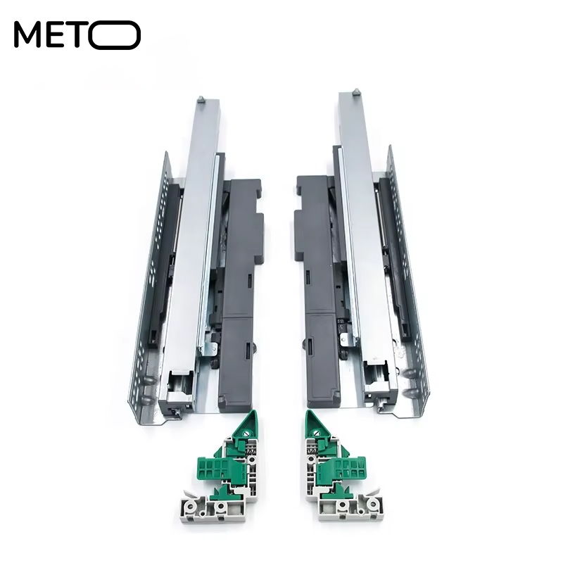 Ray Âm Nhấn Mở Giảm Chấn MTD3301 Ray Âm Nhấn Mở Giảm Chấn MTD3301