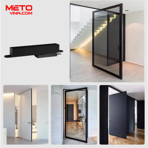 Bản Lề Cửa Trục Xoay 360 Độ Thủy Lực Giảm Chấn